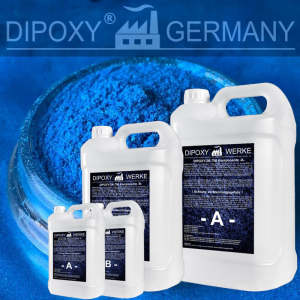 Epoxidharz + Effekt-Pigment-Blau 04 Gießharz Epoxy...