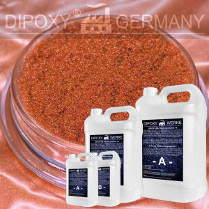 Epoxidharz + Effekt-Pigment-Kupfer 01 Gießharz...