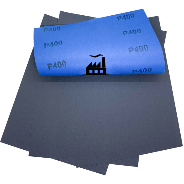 100x Impermeabile Carta Abrasiva Arco 230 x 280 mm Taglio Umido Dipoxy