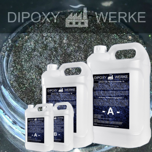 Epoxidharz + Effekt-Pigment-Schwarz01 Gießharz...