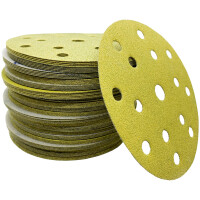 50x 150mm levigatrice eccentrica a velcro Dischi di levigatura eccentrica Dipoxy P80