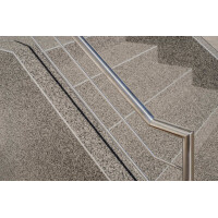 Steinteppich Epoxidharz Set Innen & Außen (ca. 224kg / 16-20m²) | Bianco Nero | 200kg 2-4mm Marmorkies + 24L, 2K Epoxidharz Bindemittel | Für Balkon, Terrasse, Treppen, Garage
