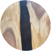 Epoxidharz Tischplatte River Table Rund  gallery