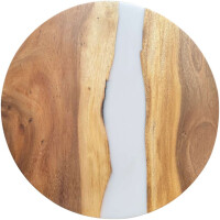 Epoxidharz Tischplatte River Table Rund  gallery