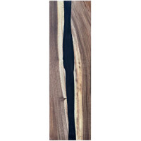 Epoxidharz Treppenstufe Massivholz Walnu gallery