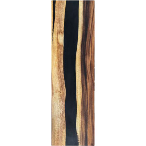 Epoxidharz Treppenstufe Massivholz Walnuss Schwarz River...