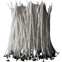 Kerzendochte 15cm mit Fuß 100 St&u gallery