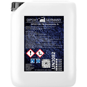 EP resina di laminazione epossidica resina di colata di cristallo chiaro GRP epossidica piano tavolo 2K-700 - 0,75-999KG