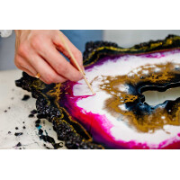 Resina di laminazione epossidica resina di colata di cristallo chiaro 2K-700 - 7,5kg(5kgA+2,5kgB)