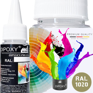 Dipoxy-PMI-RAL 1020 GIALLO OLIVA Pigmento base...