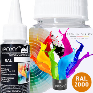Dipoxy-PMI-RAL 2000 GIALLO ARANCIONE Pigmento base...