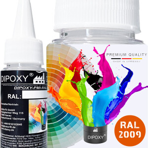 Dipoxy-PMI-RAL 2009 ARANCIONE STRADALE Pigmento base...