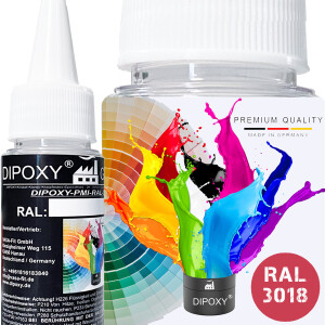 Dipoxy-PMI-RAL 3018 ROSSO FRAGOLA Pigmento base...