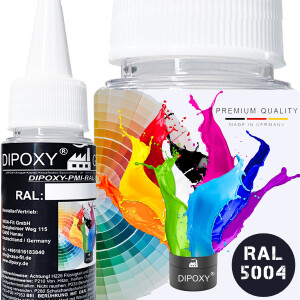Dipoxy-PMI-RAL 5004 BLU SCURO Pigmento base estremamente...