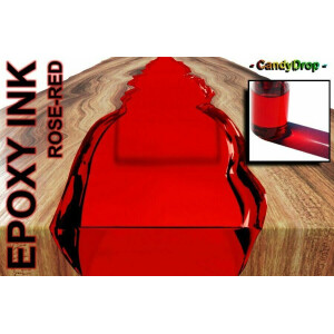 Alcool INK Tinte Trasparente ROSA ROSSO CandyDrop